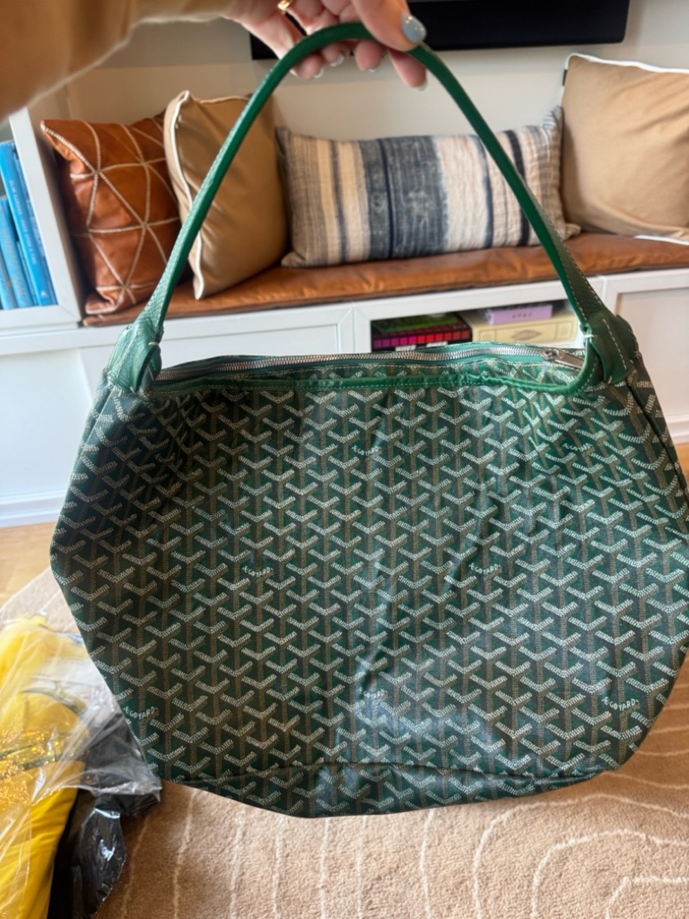 Goyard Boheme Hobo Coated Canvas - Picture 2 of 7